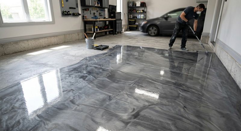 Epoxy Flooring Installation in Greenville, SC