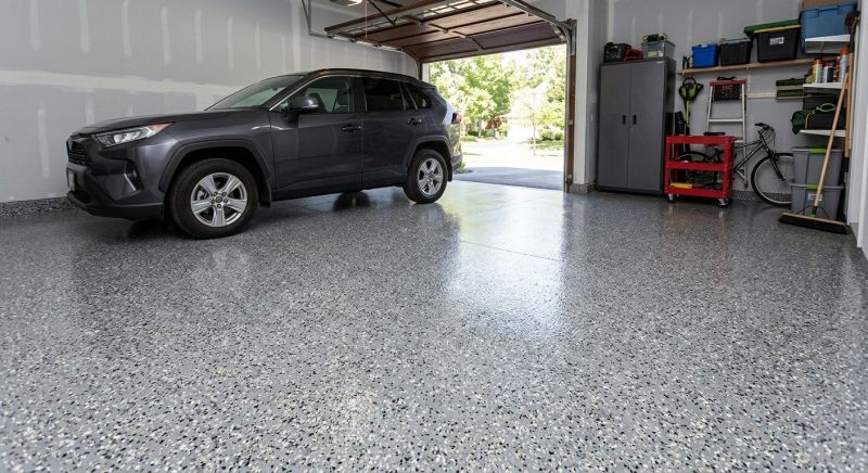 Epoxy Garage Flooring Installation in Frederick, MD