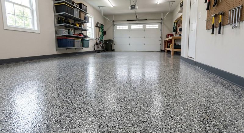Epoxy Garage Flooring Installation in Loudoun County, VA