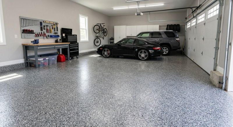 Garage Floor Epoxy Installation in Charlotte, NC