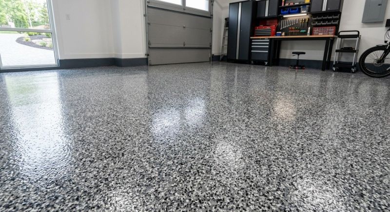 Garage Floor Epoxy Installation in Charlotte, NC