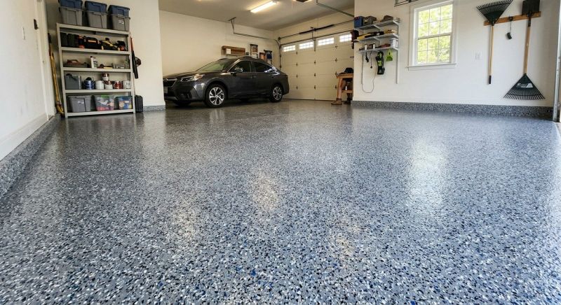 Garage Floor Epoxy Installation in Frederick, MD