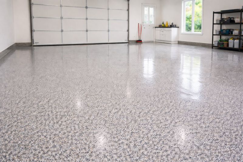 Garage Floor Epoxy Installation in Raleigh, NC