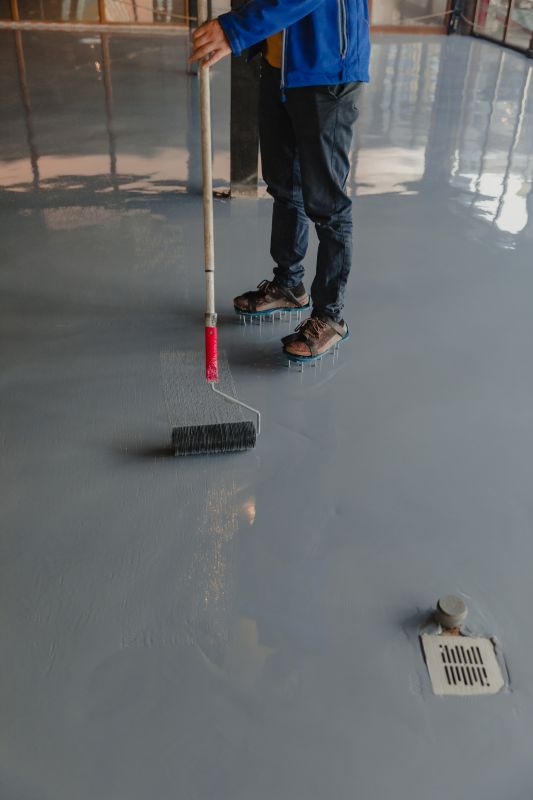 Garage Floor Staining in Greensboro, NC