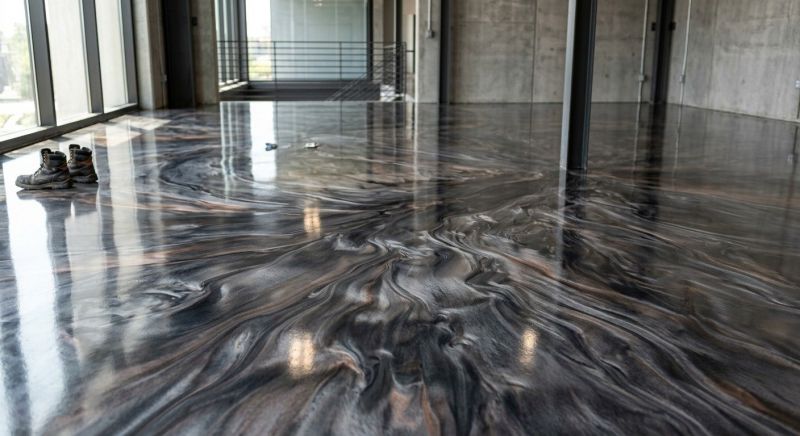 Metallic Epoxy Service in Loudoun County, VA
