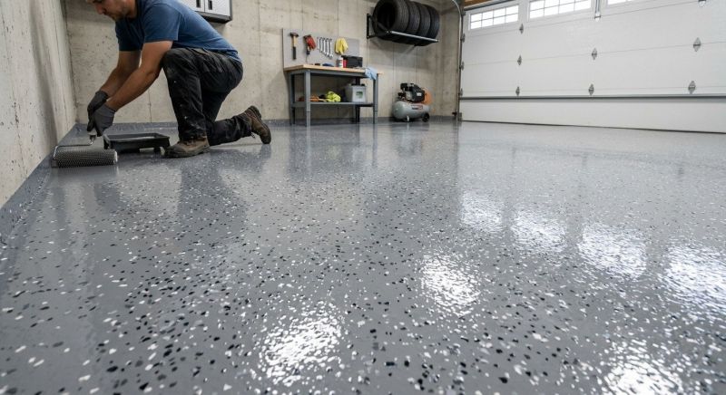 Resinous Flooring Installation in Greensboro, NC