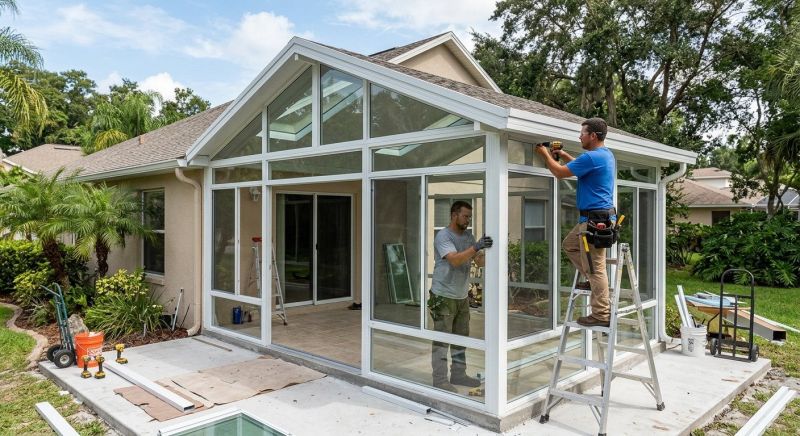 Sunroom Addition Construction in Arvada, CO